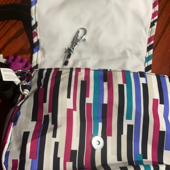🆕Kipling Sabian Mini Crossbody, Urban Stripe - Picture 5 of 7